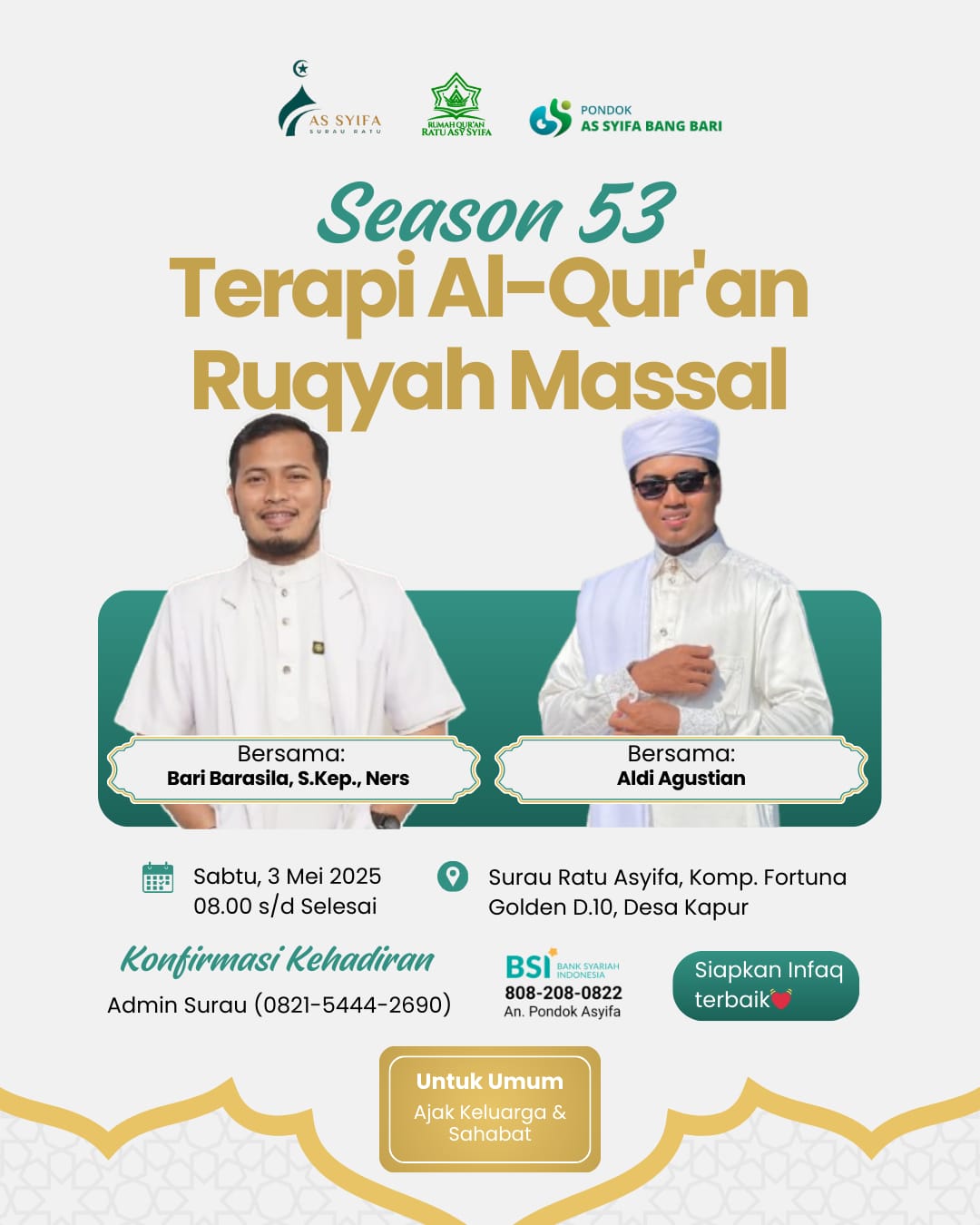 Terapi Al-Qur'an Ruqyah Massal: Sebuah Pengalaman Rohani untuk Kesejahteraan Jiwa