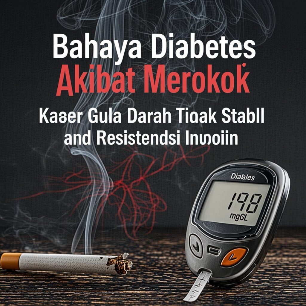Bahaya Diabetes Akibat Merokok: Kadar Gula Darah Tidak Stabil dan Resistensi Insulin 1