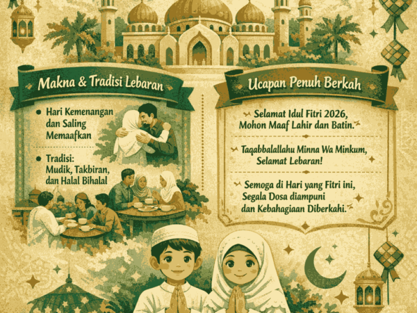 Kumpulan Ucapan Selamat Hari Raya Idul Fitri 2026: Makna, Tradisi, dan Kata-Kata Penuh Berkah