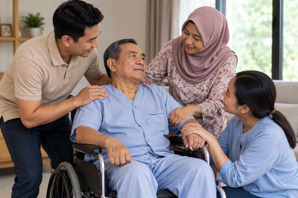 Hubungan Dukungan Keluarga dengan Kualitas Hidup Pasien Pasc stroke 1