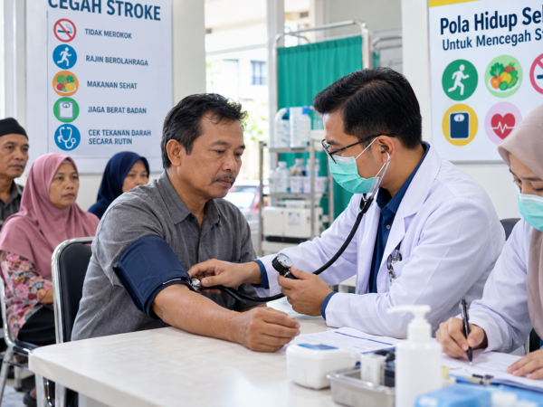 HUBUNGAN POLA HIDUP DENGAN RISIKO TERJADINYA STROKE PADA MASYARAKAT